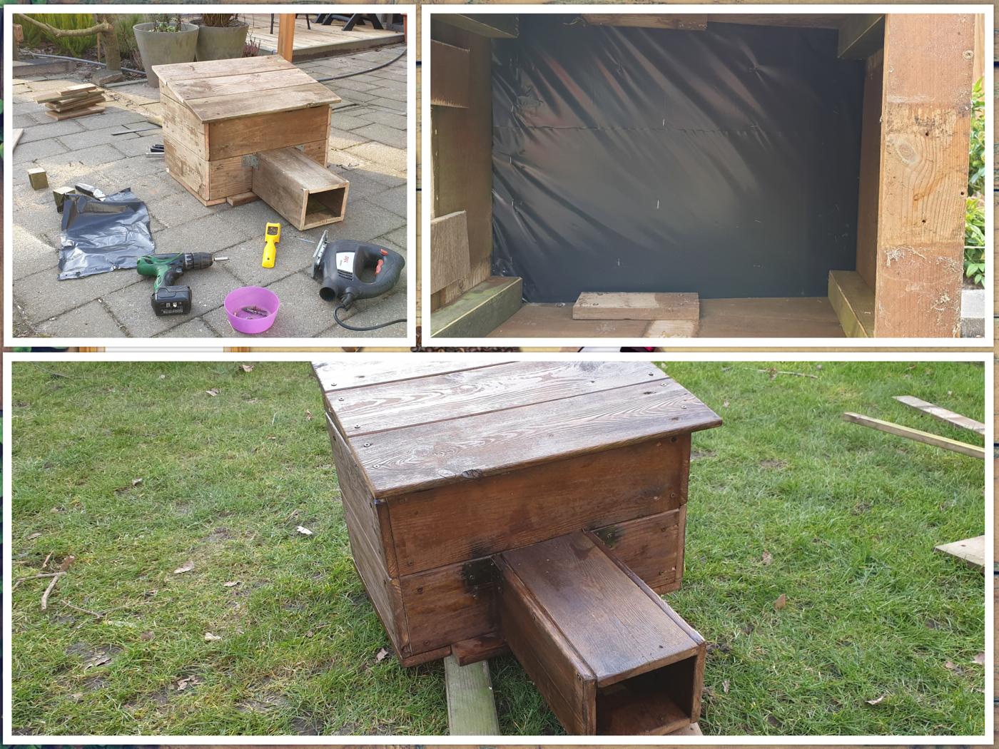 Een Egelhuisje maken voor (een) prikkie